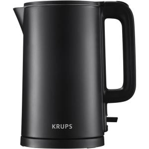 image:imageKRUPS 15L Electric Kettle Stainless Steel Cool Touch Interior Fast Boiling One Cup in 80 Seconds Double Wall Auto Off Keep Warm Hot Water Kettle Electric Cordless BlackWhiteCool Touch Kettle