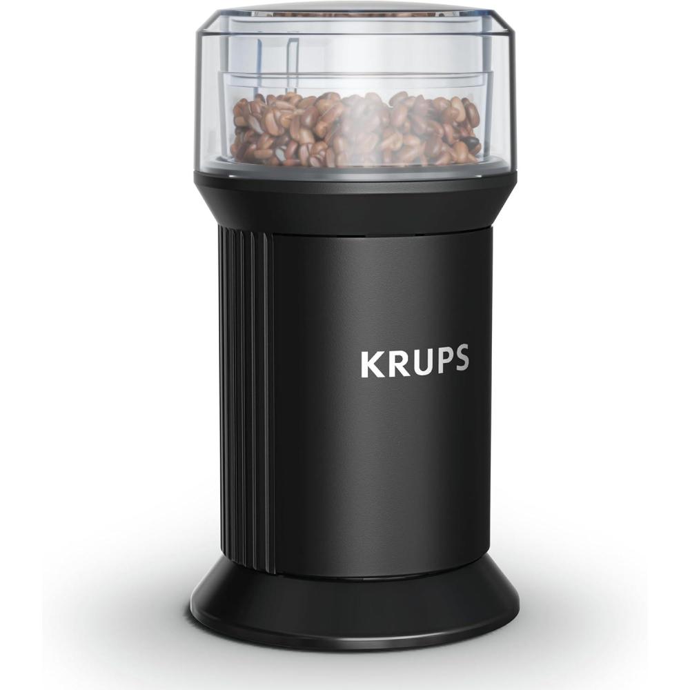 image:imageKRUPS Electric Blade Coffee Grinder 16 Oz Adjustable Coarse to Fine for the Perfect Espresso Grind Coffee Beans Spices amp Herbs Removable Dishwasher Safe Bowl BlackBlack