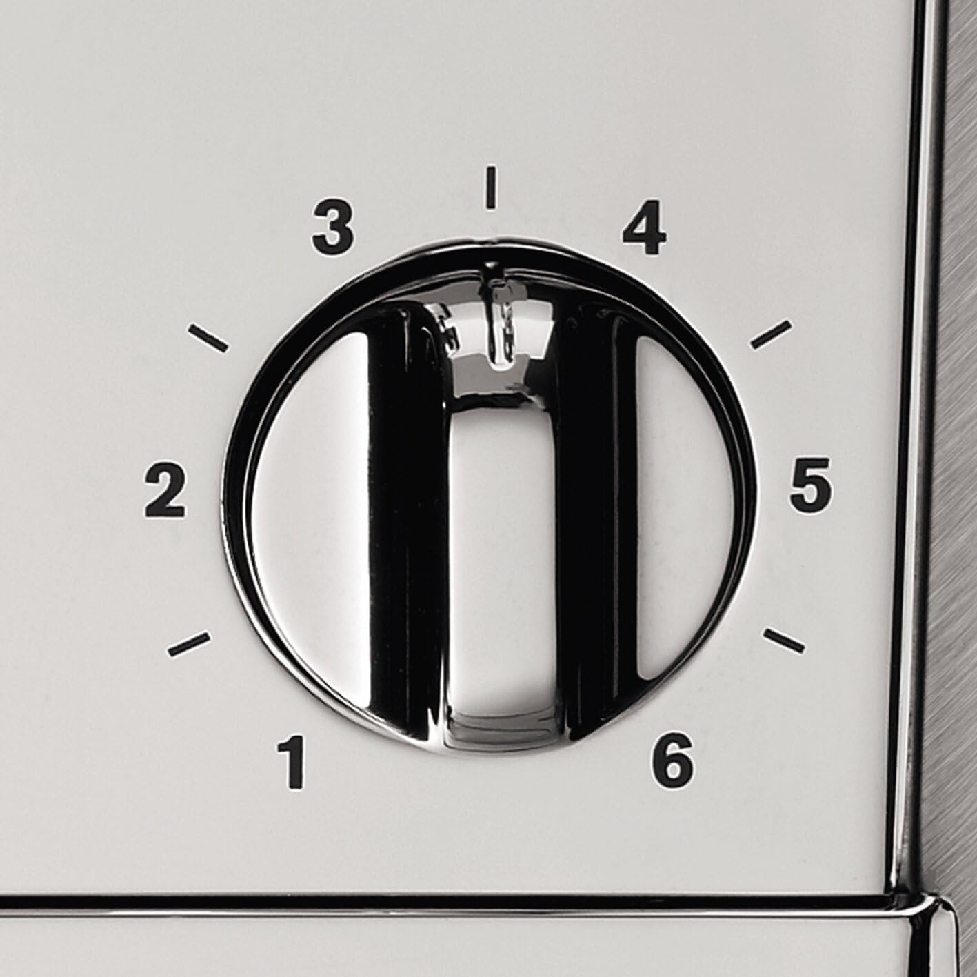 image:imageKRUPS Breakfast Set Stainless Steel Toaster 4 Slice 1500 Watts 6 Brown Settings Defrost Reheat High Lift Lever Silver Matte and ChromeVariable width slots