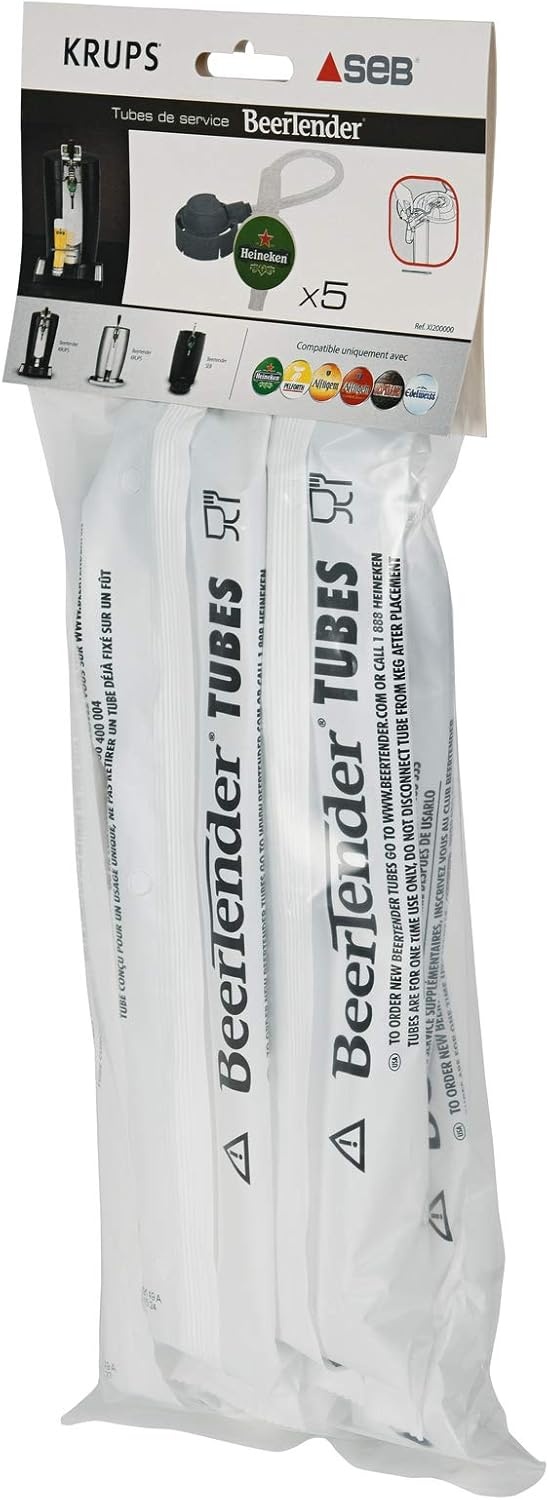 image:imageKrups 5 Service Tubes for Beertender Beer Pullers