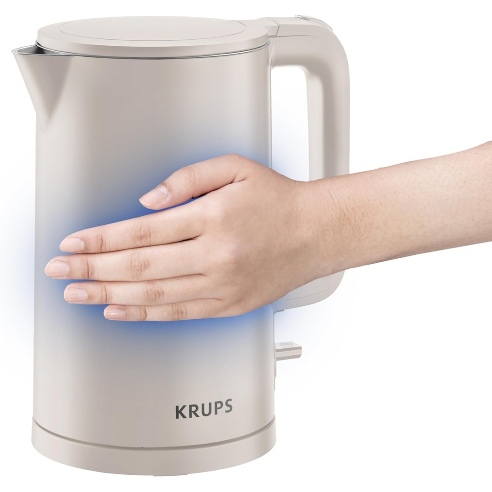image:imageThermo Protect Kettle Electric Kettle Safe to Touch Full Stainless Steel Inside